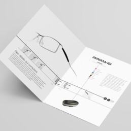 Identité brochure + web pour Minima - ultradesign