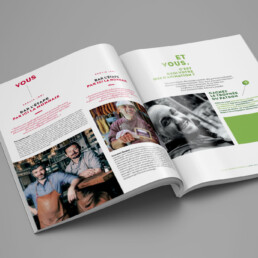 Pages portraits - grille typographique - ultradesign