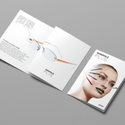 brochure 3 volets minima 3 - ultradesign