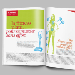 double page carefitness catalogue - ultradesign