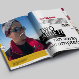 Grille typographique BIVOUACS magazine - ultradesign