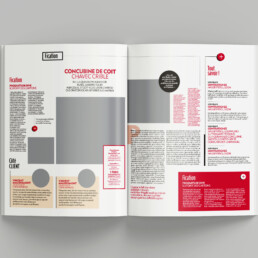 design de presse - grille typographique infos- ultradesign